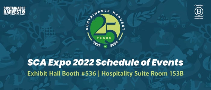 Sustainable Harvest SCA 2022 Schedule of Events